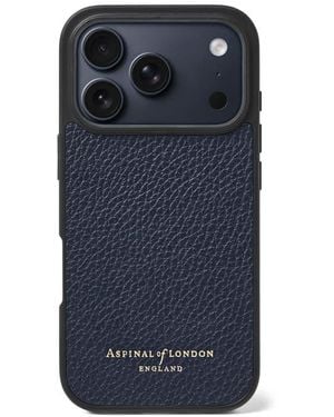 Aspinal of London Iphone 18 Pro Case - Blue