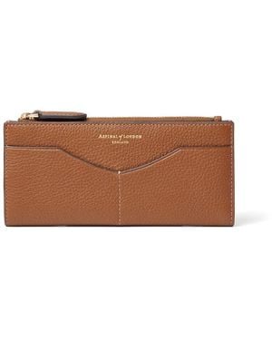 Aspinal of London Large Hudson Wallet - Brown