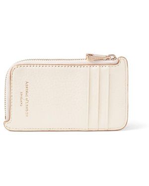 Aspinal of London Zipped Coin & Card Holder - Multicolour