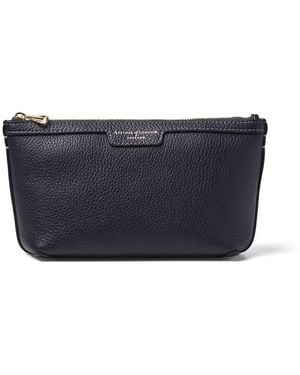 Aspinal of London Hudson Small Pouch - Blue