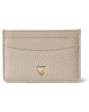 Aspinal of London Slim Credit Card Holder - Natural