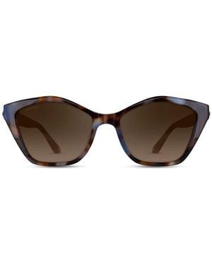 Aspinal of London Chelsea Sunglasses - Brown