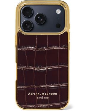 Aspinal of London Iphone 18 Pro Case - Brown