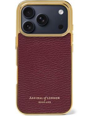 Aspinal of London Iphone 18 Pro Case - Purple