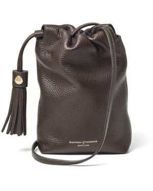 Aspinal of London Soho Crossbody Pouch - Black