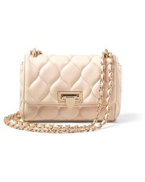 Aspinal of London Micro Lottie Crossbody - Natural