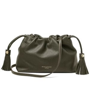 Aspinal of London Hudson Large Crossbody Pouch - Green