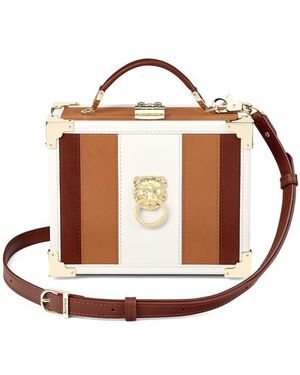 Aspinal of London Lion Trunk - Braun