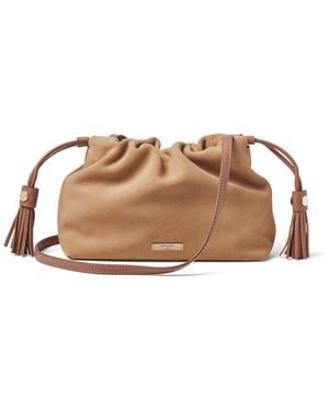 Aspinal of London Soho Large Crossbody Pouch - Brown