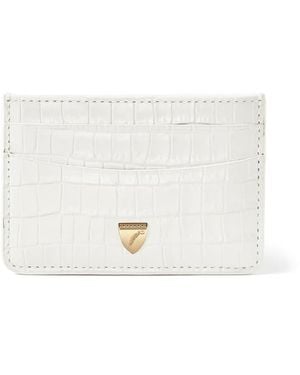 Aspinal of London Slim Credit Card Holder - White