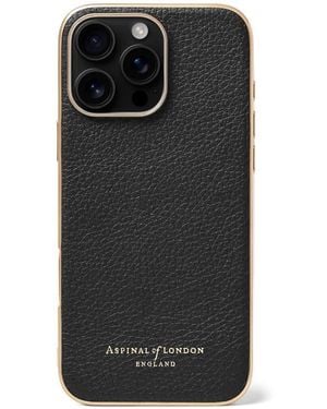 Aspinal of London Iphone 16 Pro Max Case - Black