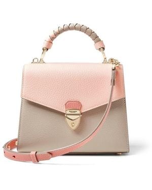 Aspinal of London Midi Mayfair 2 Bag - Pink