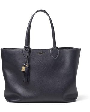 Aspinal of London Hudson Tote - Blue