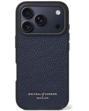 Aspinal of London Iphone 17 Pro Case - Blue