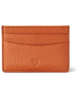 Aspinal of London Slim Credit Card Holder - Orange