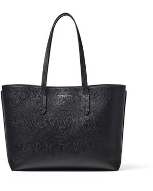 Aspinal of London East West Tote - Black