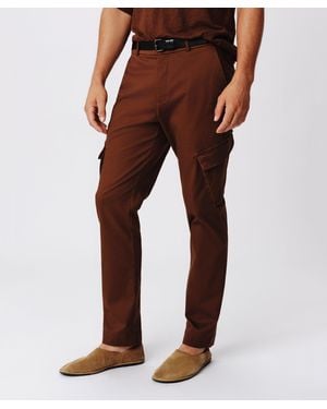 ATM Cotton Twill Cargo Pant - Brown