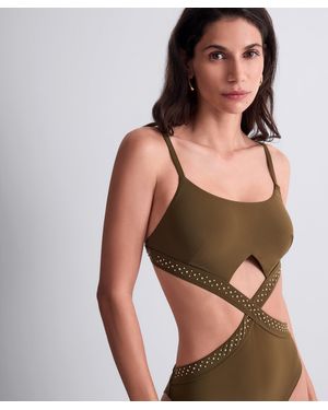 Aubade Summer Stars Trikini - Grün