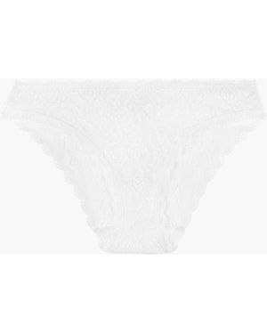Aubade Rosessence Italiener Slip - Weiß