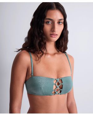 Aubade Summer Glow Gemoldete Bandeau - Grün