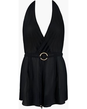 Aubade Evening Sand Einteiler Teddy - Schwarz