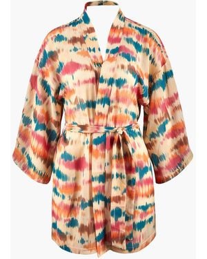 Aubade Evening Sand Kimono - Mehrfarbig