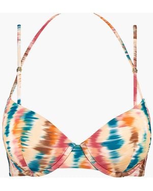 Aubade Mystic Soul Gemoldeter Push-Up Bh - Blau