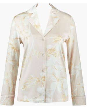 Aubade Silk By Night Bluse - Weiß