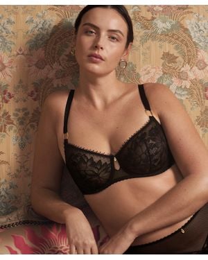 Aubade Flawless Love Halbschale Bh Mit Bügel - Braun