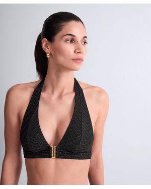 Aubade Golden Horizon Triangel Bh - Schwarz