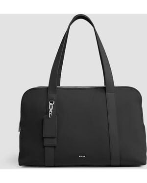 Away: Built for modern travel Signature Triple Zip Duffle - Black