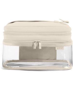 Away Travel Cosmetic Case - White