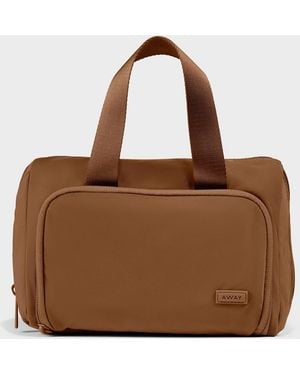 Away Travel Featherlight Daily Cosmetic Case - Brown