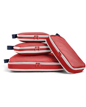 Away Travel Compression Packing Cubes - Red