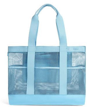 Away Travel Beach Tote - Blue