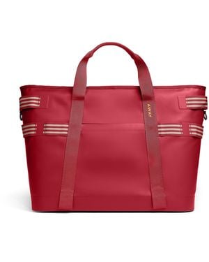 Away Travel Cooler Tote - Red
