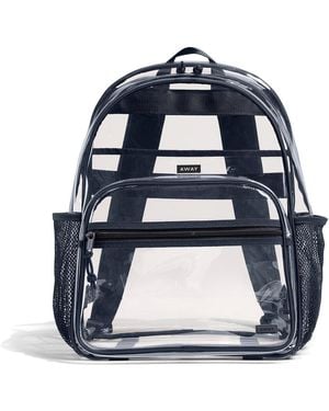 Away Travel Clear Daily Backpack - Blue