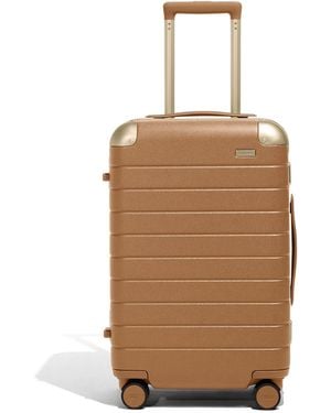 Away Travel The Aluminum Edge Carry-On - Brown
