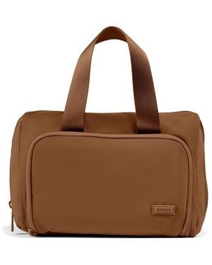 Away Travel Featherlight Daily Cosmetic Case - Brown