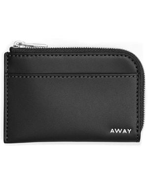 Away Travel Zip Card Case - Black