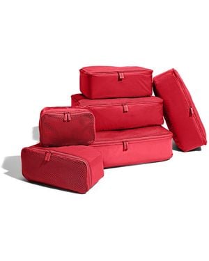 Away Travel Insider Packing Cubes (Set Of 6) - Red