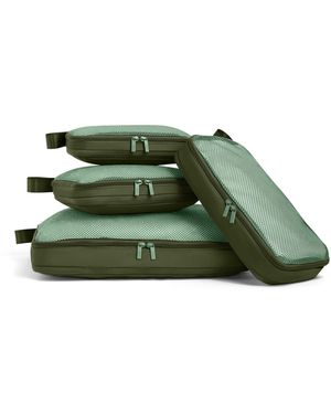 Away Travel Compression Packing Cubes - Green