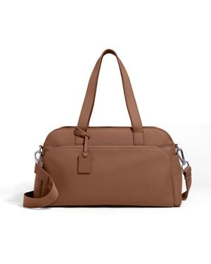 Away Travel Leather Duffle - Brown