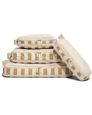 Away Travel Compression Packing Cubes - Natural
