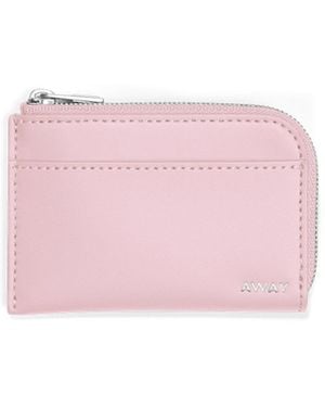 Away Travel Zip Card Case - Pink