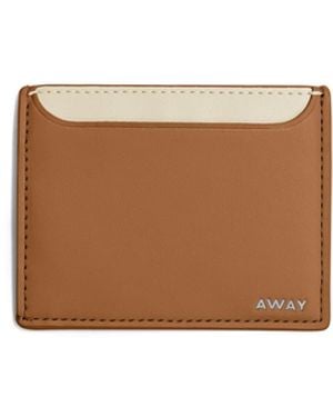 Away Travel Card Case - Brown