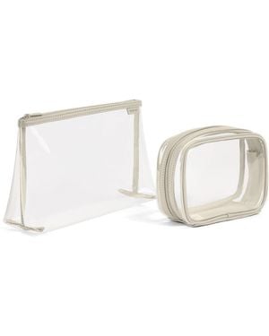 Away Travel Pouch Set - White