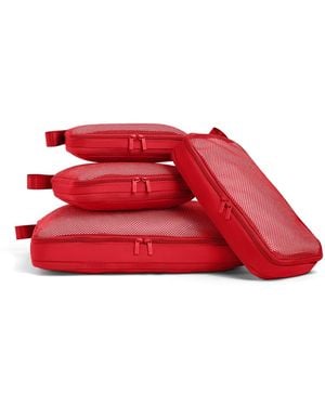 Away Travel Compression Packing Cubes - Red