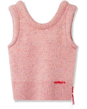 Axel Arigato Ana Fluffy Vest - Pink