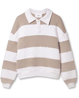 Axel Arigato Shift Striped Sweatshirt - White